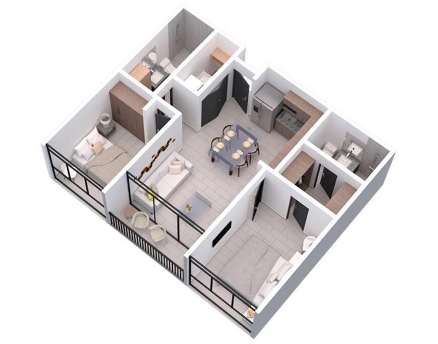Avitat Joy City &Volcano View 2Brm Pool &Gym San Salvador Ngoại thất bức ảnh